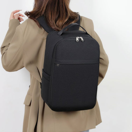 The elegant, mature design in a clean solid color pattern makes this backpack effortless to pair with both professional and casual outfits.