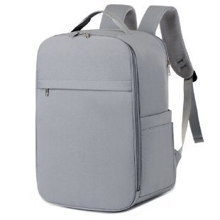 The elegant, mature design in a clean solid color pattern makes this backpack effortless to pair with both professional and casual outfits.