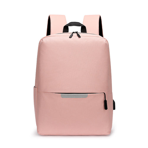The neutral, unisex design makes this backpack a practical choice for both men and women.