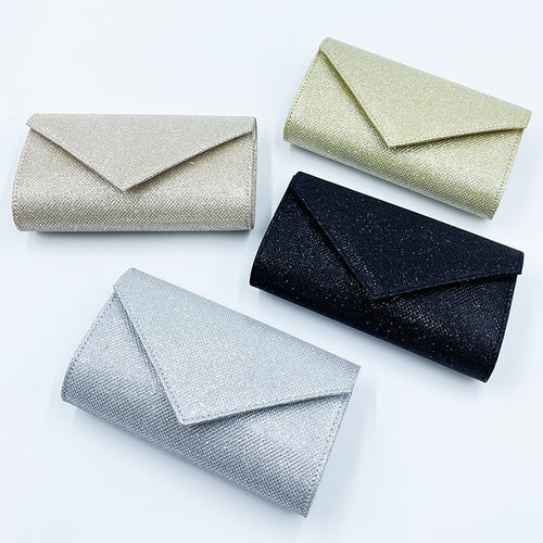 The horizontal square shape and cross-border fashion style give this clutch a polished, event-ready silhouette.